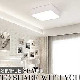 Plafonnier en métal de style contemporain et moderne