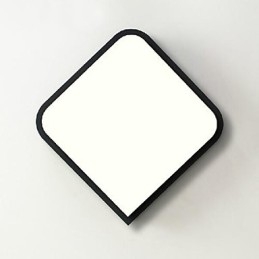 Plafonnier en métal de style contemporain et moderne