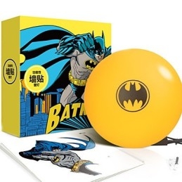Lampe murale créative à monter soi-même, style Batman, petite veilleuse