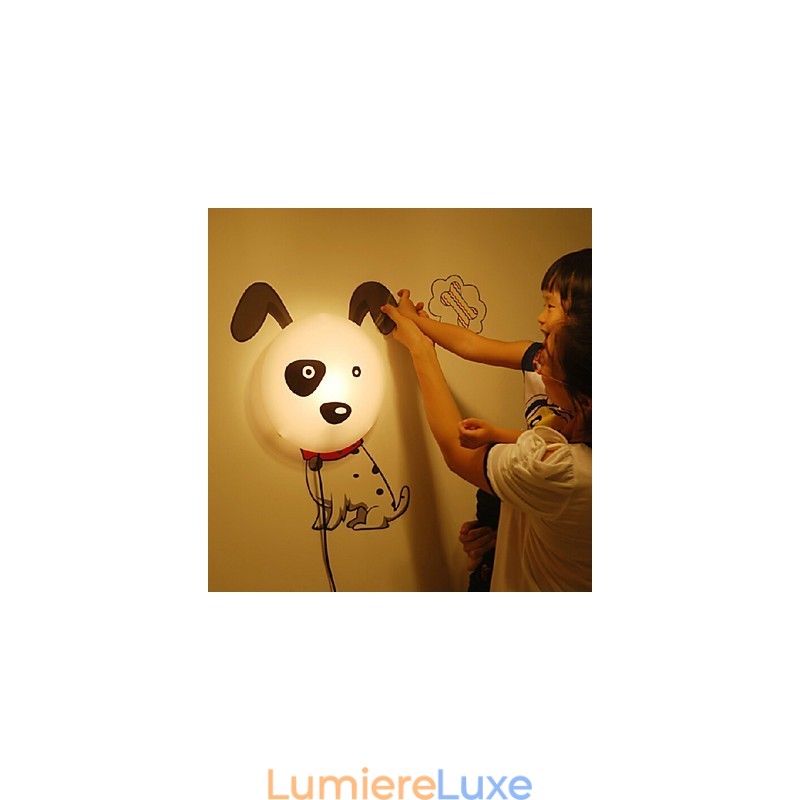 Lampe murale créative en papier peint 3D en plastique résistant aux hautes températures et pouvant être retirée à 10 °C