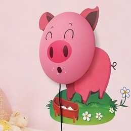 Lampe murale en plastique résistant aux hautes températures et amovible à 10 °C, idéale pour les murs en papier 3D créatifs