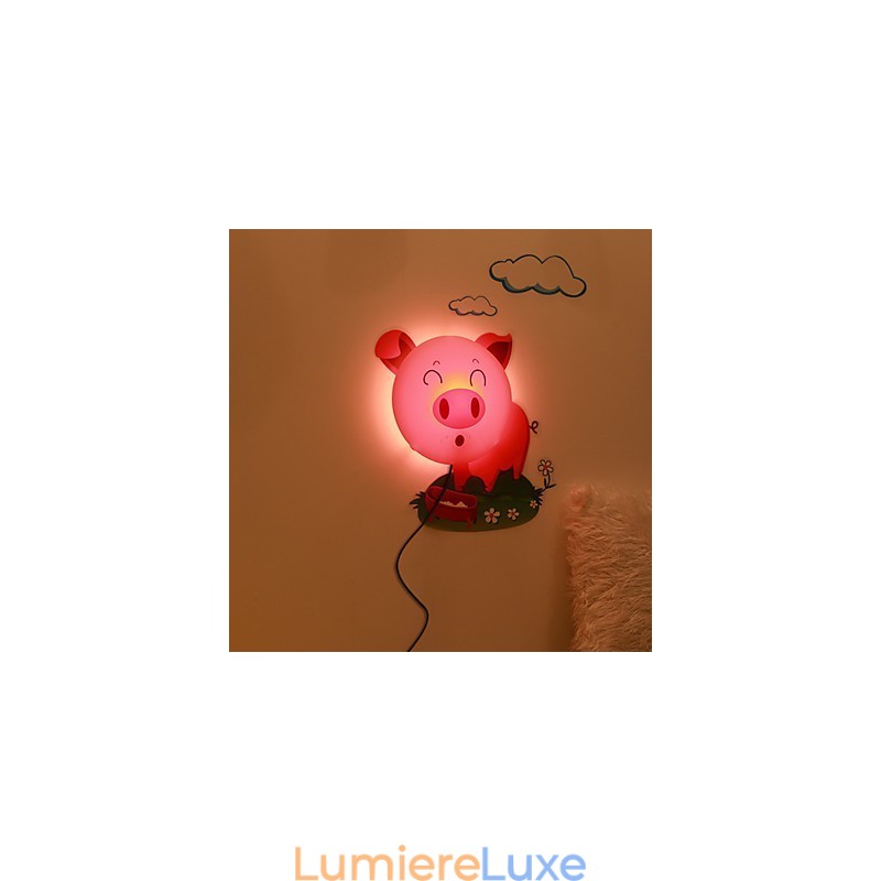 Lampe murale en plastique résistant aux hautes températures et amovible à 10 °C, idéale pour les murs en papier 3D créatifs