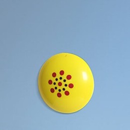 Lampe murale en plastique résistant aux hautes températures et amovible à 10 °C, motif clown, papier peint 3D créatif