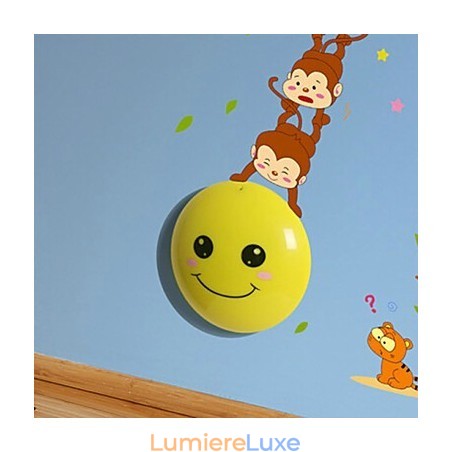 Autocollants muraux Singes activés par la lumière, lampe murale décorative à induction intelligente Autocollants muraux Singes activés par la lumière, lampe murale décorative à induction intelligente