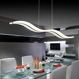 Suspension chromée contemporaine moderne