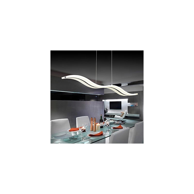 Suspension chromée contemporaine moderne