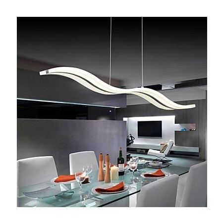 Suspension chromée contemporaine moderne Suspension chromée contemporaine moderne