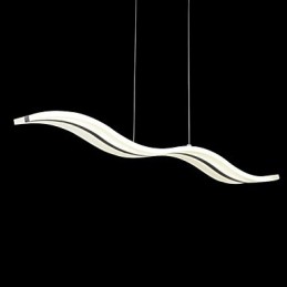 Suspension chromée contemporaine moderne