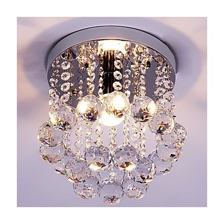 Lustre moderne de style mini en cristal K9 à montage encastré Lustre moderne de style mini en cristal K9 à montage encastré