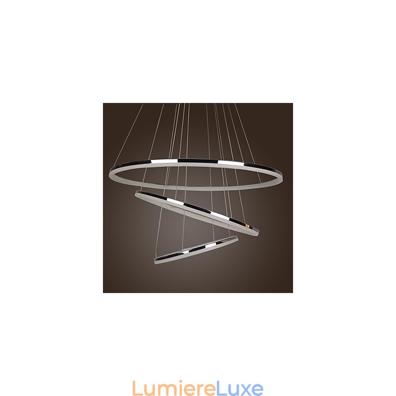 Suspension en métal galvanisé de style mini contemporain moderne de 70 W