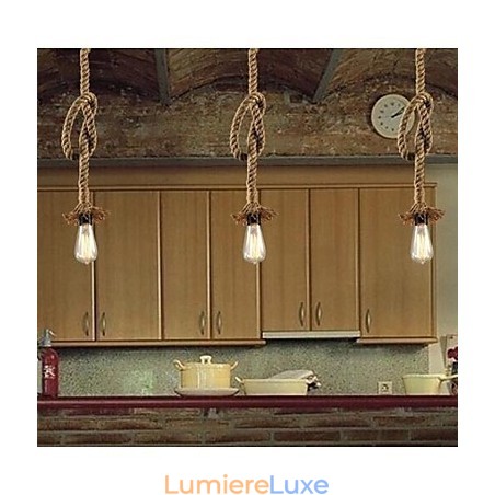 Suspension traditionnelle classique rustique style lodge vintage style campagne rétro Suspension traditionnelle classique rustique style lodge vintage style campagne rétro