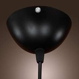 Suspension rétro vintage Tom Dixon Design Noir