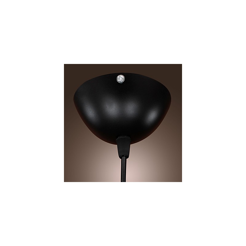 Suspension rétro vintage Tom Dixon Design Noir
