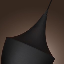 Suspension rétro vintage Tom Dixon Design Noir