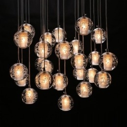 Suspension boule de cristal Meteorer Stage de Creative Engineering