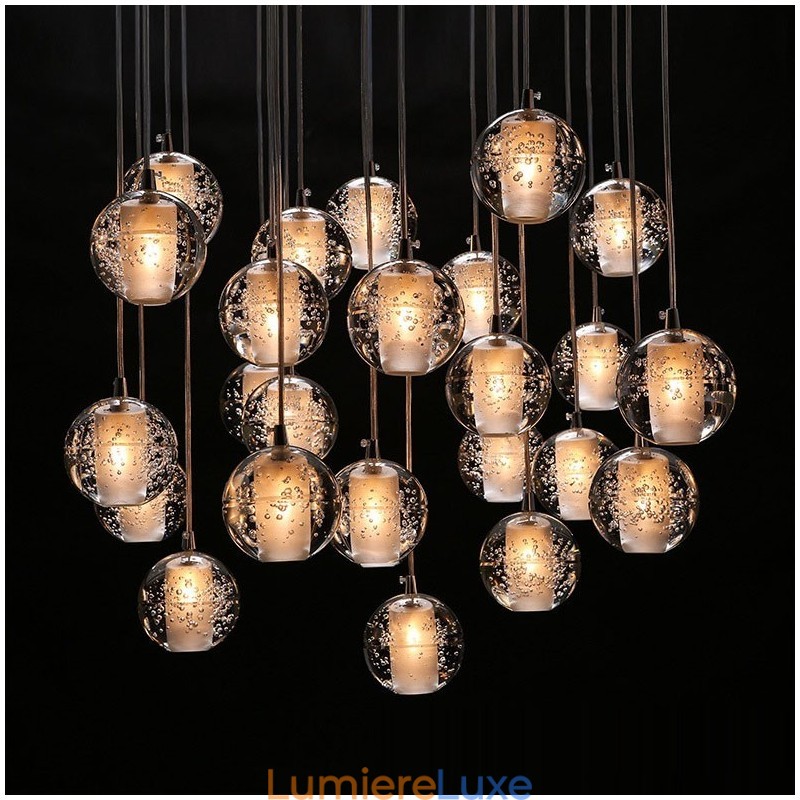Suspension boule de cristal Meteorer Stage de Creative Engineering