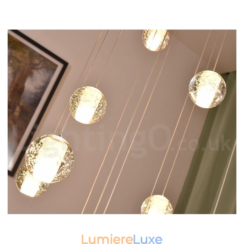 Suspension boule de cristal Meteorer Stage de Creative Engineering