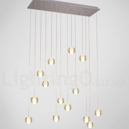Suspension boule de cristal Meteorer Stage de Creative Engineering