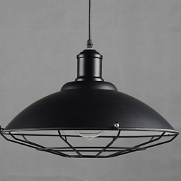 Lustre suspendu industriel rétro