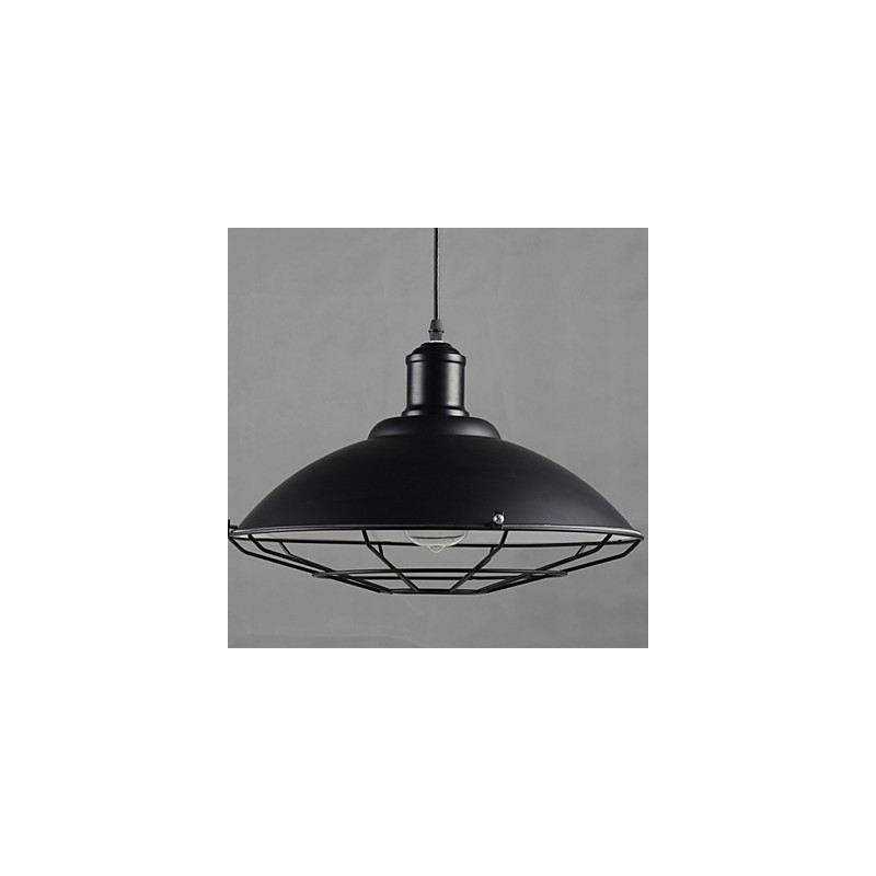 Lustre suspendu industriel rétro