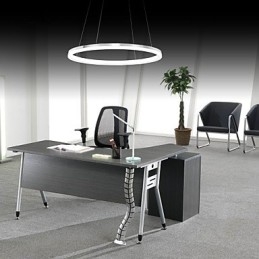 Suspension design moderne en acrylique de haute qualité avec anneau unique