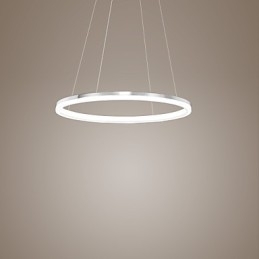 Suspension design moderne en acrylique de haute qualité avec anneau unique