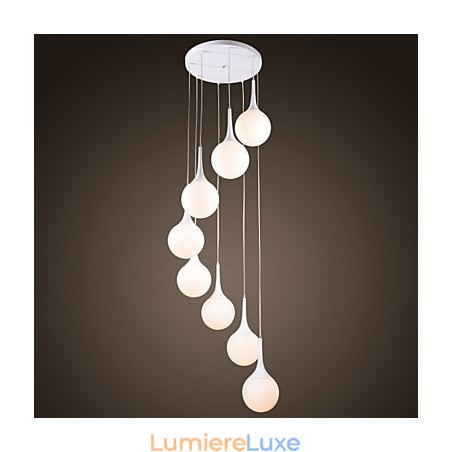 Suspension moderne et contemporaine en forme de globe électroplaqué Suspension moderne et contemporaine en forme de globe électroplaqué