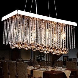 Lustre en cristal et métal pour enfants, moderne, contemporain, traditionnel, classique