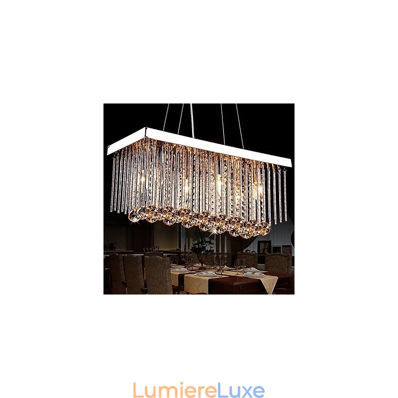 Lustre en cristal et métal pour enfants, moderne, contemporain, traditionnel, classique