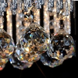 Lustre en cristal et métal pour enfants, moderne, contemporain, traditionnel, classique