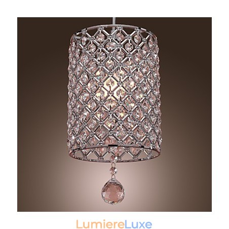 Suspension en cristal de style cylindrique Suspension en cristal de style cylindrique