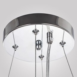 Suspension tambour moderne à 4 lumières