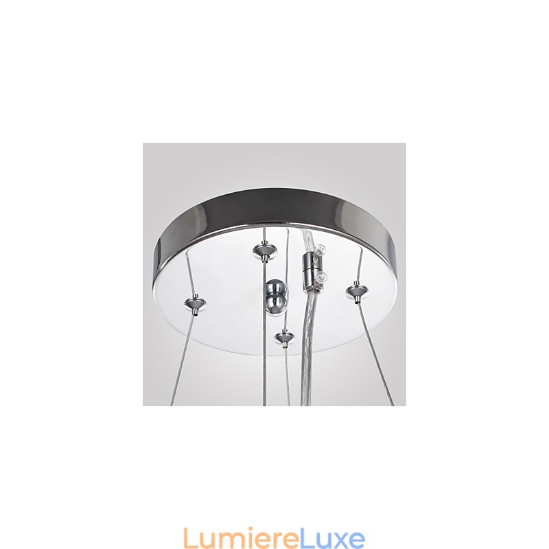 Suspension tambour moderne à 4 lumières