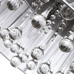 Suspension tambour moderne à 4 lumières