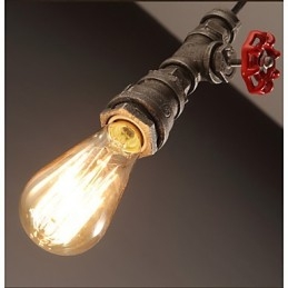 Lampe suspendue rétro jouant le rôle de décoration de loft lampe suspendue industrielle rurale