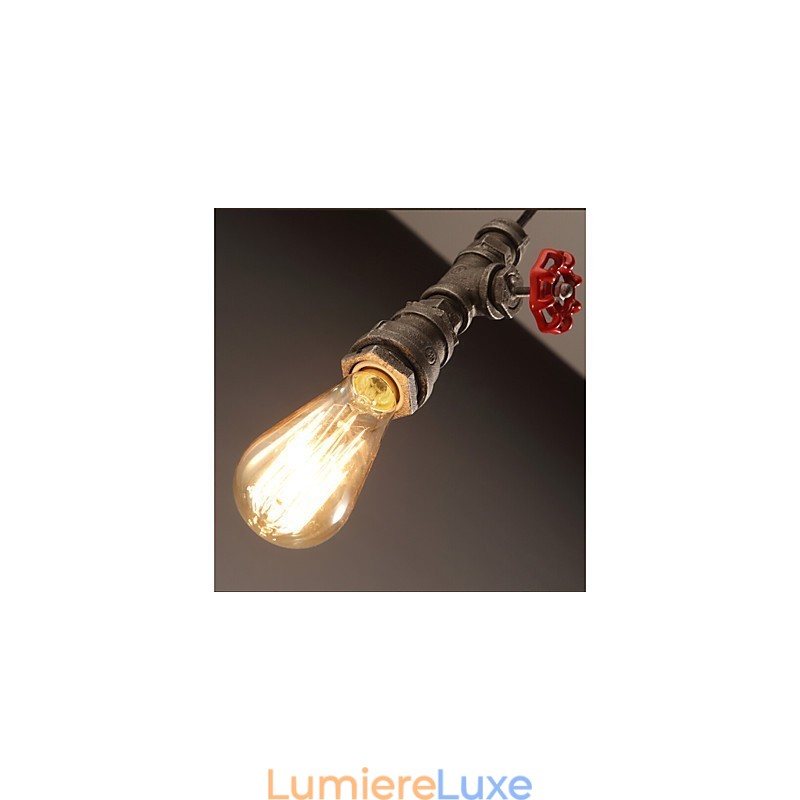 Lampe suspendue rétro jouant le rôle de décoration de loft lampe suspendue industrielle rurale