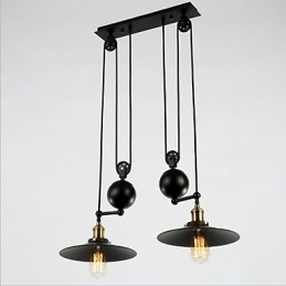 Lampe suspendue en métal créative, lampes suspendues modernes, lampe suspendue pour café