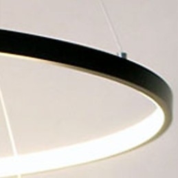 Suspension design moderne en forme d'anneau