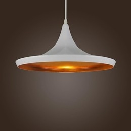 Suspension en métal moderne, contemporaine, style campagnard et rétro