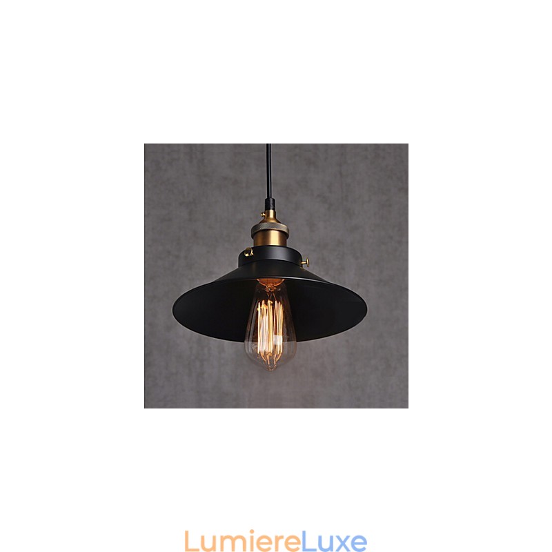 Suspension rétro classique de style européen, luminaire suspendu, diamètre de l'ampoule : 22 cm