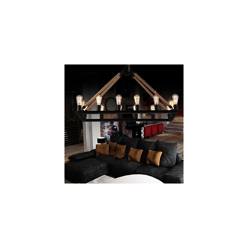 Suspension en métal peinte Country Designers