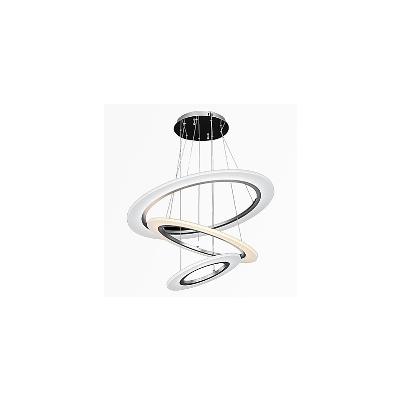 Lustre suspendu en acrylique avec forme DIY