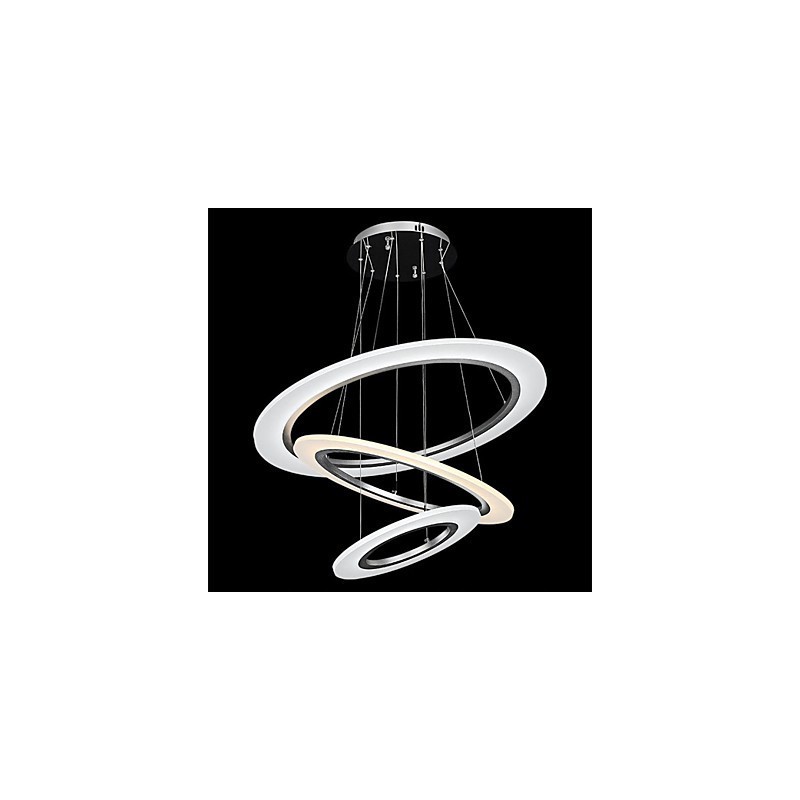 Lustre suspendu en acrylique avec forme DIY