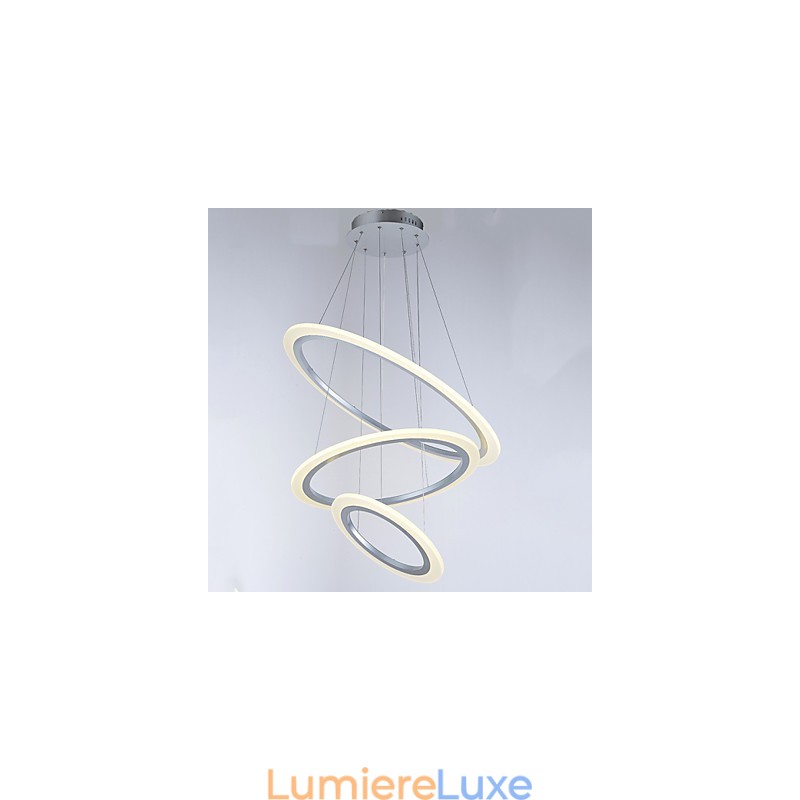 Suspension en acrylique avec 3 anneaux à monter soi-même