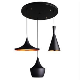 Suspension épurée en noir