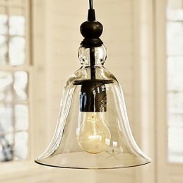 Suspension galvanisée de style mini bol classique vintage traditionnel