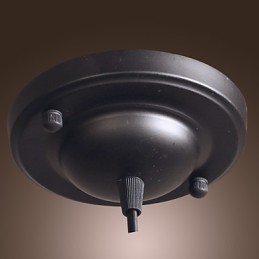 Suspension galvanisée de style mini bol classique vintage traditionnel