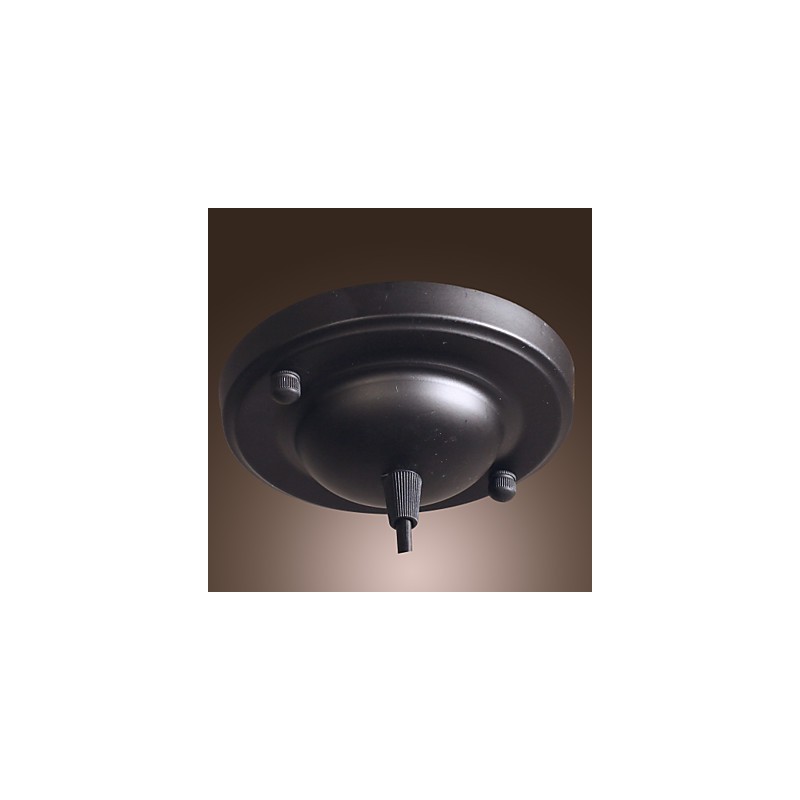 Suspension galvanisée de style mini bol classique vintage traditionnel