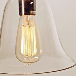Suspension galvanisée de style mini bol classique vintage traditionnel