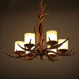 Lustre Suspension Vintage Résine